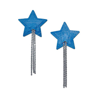 Tassel Pasties Star Pastease with Long Fringe Nipple Pasties