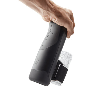 The Handy Powerful App-Enabled Adjustable Automatic Stroker With Interchangeable Sleeves