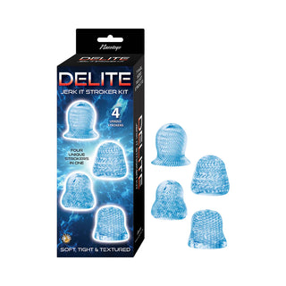 Nasstoys Delite Jerk It Stroker Kit With 4 Travel Sized Sleeves