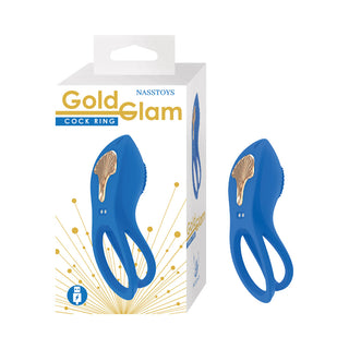 Gold Glam Vibrating Cockring