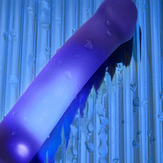 Strap-On-Me Glow-LED Light Rechargeable Flexible Squishy Suction Cup Silicone Dildo