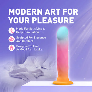 Avant Golden Dawn Girthy Artisan Dildo With Suction Cup