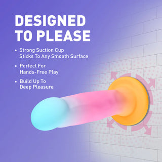 Avant Golden Dawn Girthy Artisan Dildo With Suction Cup