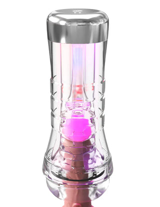 PDX Elite ViewTube XXL See Thru EZ-Grip LED Stroker