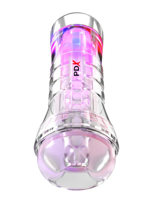 PDX Elite ViewTube XXL See Thru EZ-Grip LED Stroker