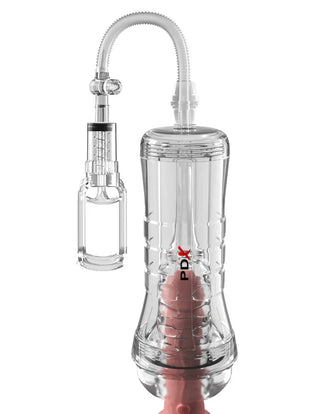 PDX Elite ViewTube Vac XXL Pump See Thru EZ-Grip Pump Stroker