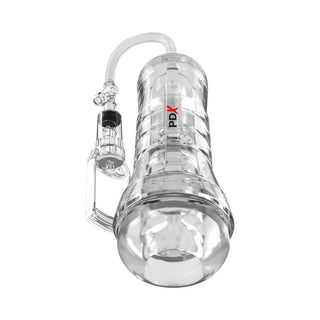 PDX Elite ViewTube Vac XXL Pump See Thru EZ-Grip Pump And Stroker Penis Stimulator