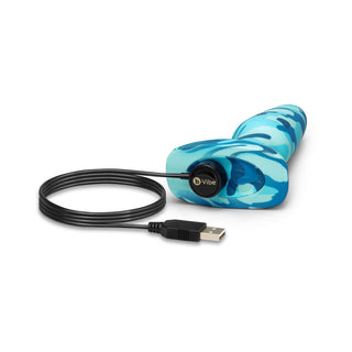 b-Vibe Rimming Plug 2 Rotating Bead Anal Plug Vibrator