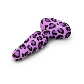 b-Vibe Novice Leopard Print Remote Control Vibrating Butt Plug