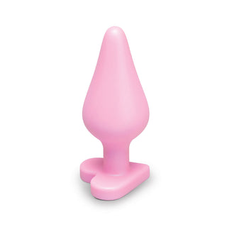 b-Vibe Butties B-Mine - Heart Base Silicone Butt Plug