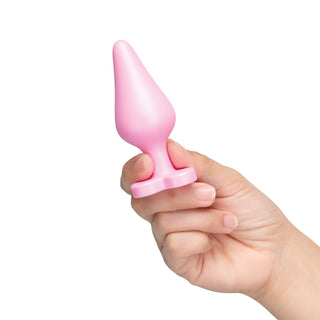 b-Vibe Butties B-Mine - Heart Base Silicone Butt Plug