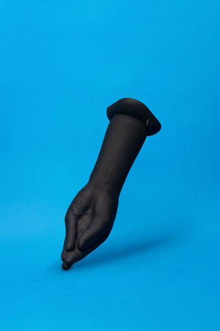 b-Vibe Vibrating Silicone Hand Fisting Dildo With Suction Cup