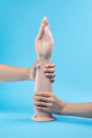 b-Vibe Silicone Hand Fisting Dildo With Suction Cup