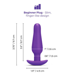 b-Vibe Rookie Beginner-Friendly Butt Plug