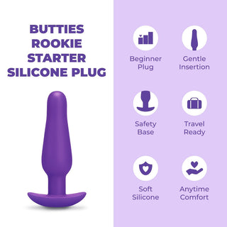 b-Vibe Rookie Beginner-Friendly Butt Plug