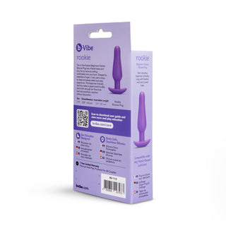 b-Vibe Rookie Beginner-Friendly Butt Plug