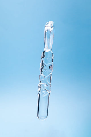 Clarity Hera's Caress Glass Dildo - Elegant G-Spot Pleasure