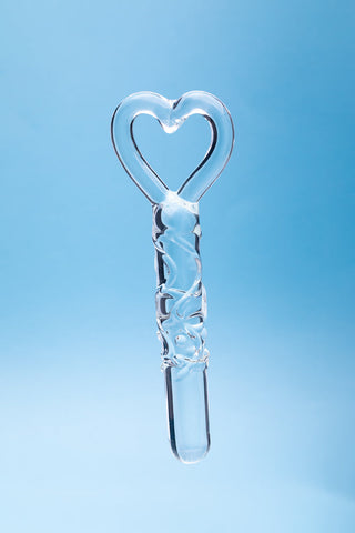 Clarity Hera's Caress Glass Dildo - Elegant G-Spot Pleasure