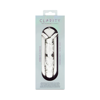Clarity Hera's Caress Glass Dildo - Elegant G-Spot Pleasure