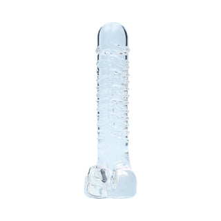 Clarity Seraphic Opus Glass Dildo - Elegant and Versatile Pleasure Tool