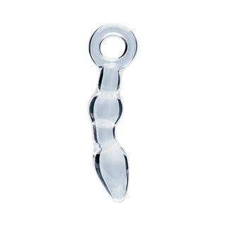 Clarity Utopian Mystique Glass Dildo - Elegant Pleasure Tool