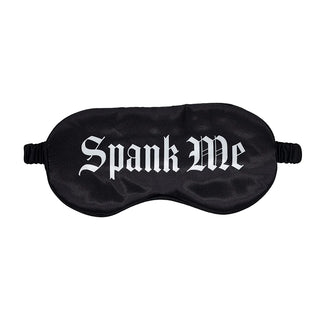 Ouch! Spank Me Printed Mask Satin Eye Mask and Blindfold