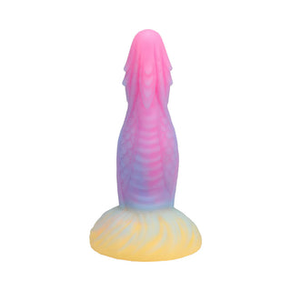 Vac-U-Lock x Fantasy Fuckers Glow-in-the-Dark Dragon's Tongue Silicone Harnessable Vac-U-Lock Compatible Fantasy Texture Dildo