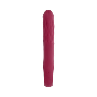 Evolved Bursting With Pleasure Dual Stimulator With Expanding Realistic Shaft