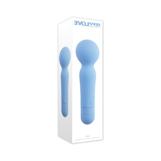 Evolved Iris Sky Compact Wand Vibrator