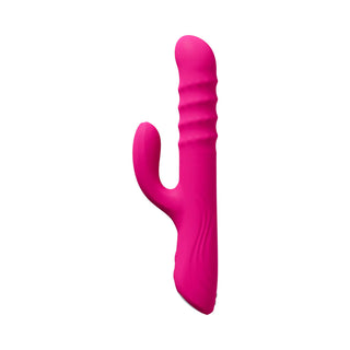 Lovense Velvo App Enabled Rotating Beaded  Rabbit Vibrator