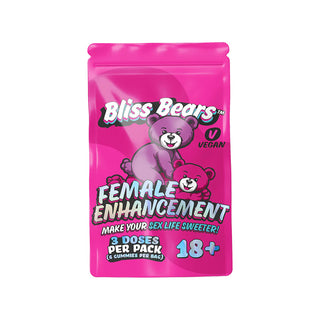 Bliss Bears Female Enhancement Gummies 1-Pack For Enhanced Arousal And Blood Flow