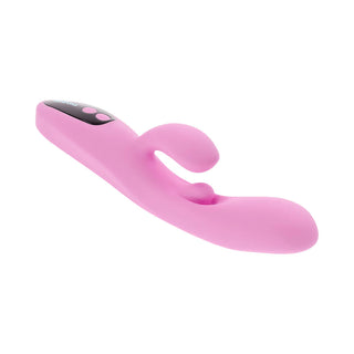 Evolved Push the Button Dual Stimulator With In and Out G-Spot Stimulator