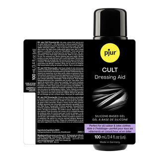 Pjur Cult Dressing Aid Lubricant to Help Put On Rubber Or Latex Clothes