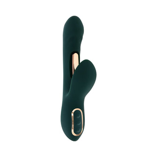 Evolved Heart Of Gold Green Vibrator