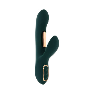 Evolved Heart Of Gold Green Vibrator