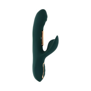 Evolved Heart Of Gold Green Vibrator