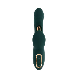 Evolved Heart Of Gold Green Vibrator