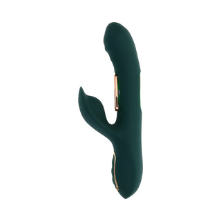 Evolved Heart Of Gold Green Vibrator