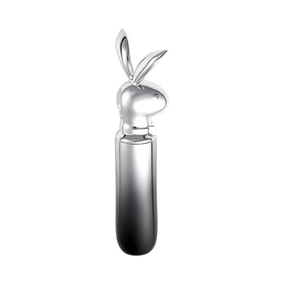 Playboy Bunny On The Go 2 AM Girthy Flexible G-Spot Vibrator with Rabbit Head Travel Case