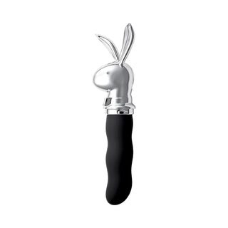Playboy Bunny On The Go 2 AM Girthy Flexible G-Spot Vibrator with Rabbit Head Travel Case