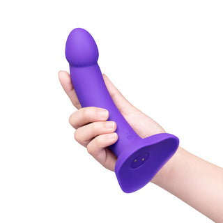 b-Vibe Vibrating Curved Strap-On Dildo Kit - G-Spot Pleasure for Couples