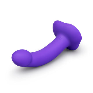 b-Vibe Vibrating Curved Strap-On Dildo Kit - G-Spot Pleasure for Couples