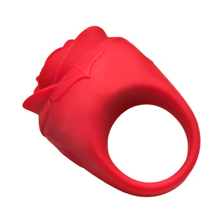 Bloomgasm Rose Ring Clitoral Vibrator - Discreet Finger Pleasure