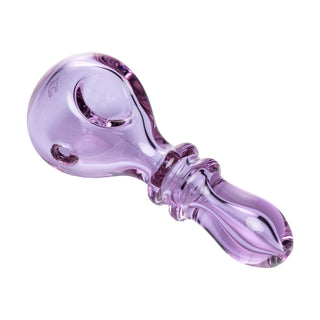 Human Grade Double Ring Spoon Pipe - Horny Stoner
