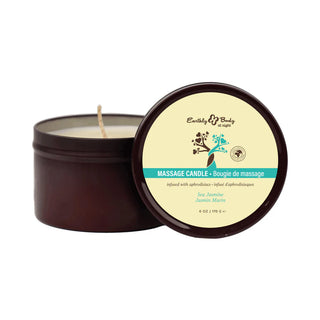 Earthly Body at Night Aphrodisiac Collection 3-in-1 Massage Candle Sea Jasmine Scent