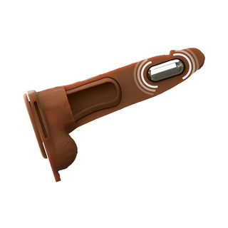 Fantasy X-Tensions Elite Vibrating Hollow Dual Density 7 inch Strap-On