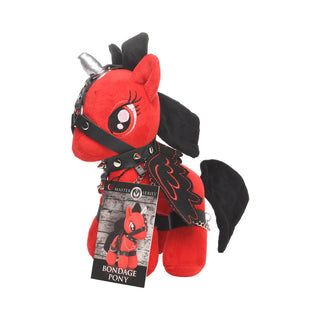 Master Series Scarlet Chainheart Bondage Pony Plushy