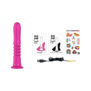 Romp Jiggle Thrusting Vibrating Dildo