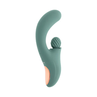 Evolved Spiral Charm Spinning Clit Stimulator Rabbit