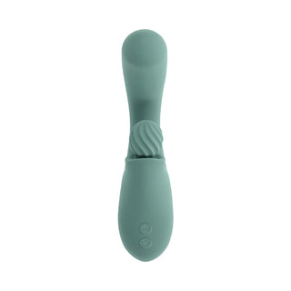 Evolved Spiral Charm Spinning Clit Stimulator Rabbit